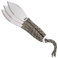 Картинка Набор ножей для метания SOG Fling, Satin, 3 шт (SOG FX41N-CP) SOG FX41N-CP - Ножи SOG