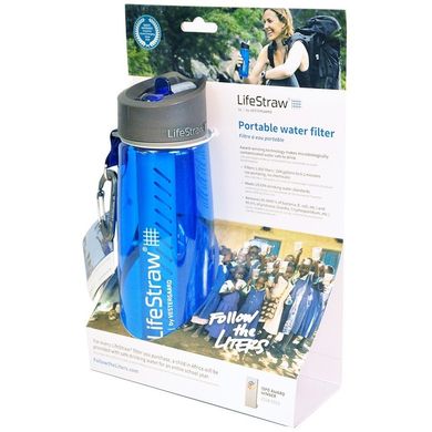 Картинка Фляга с Фильтром для воды LifeStraw Go 8421210003 - Питьевые системы LifeStraw