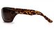 Картинка Очки защитные Venture Gear Vallejo Tortoise (bronze) Аnti-Fog, коричневые 3ВАЛЕ-Ч50 - Спортивные очки Venture Gear