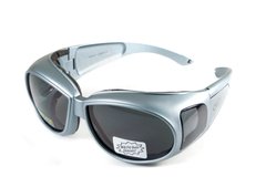 Картинка Очки защитные Global Vision OUTFITTER Metallic gray (1АУТФ-ц20) 1АУТФ-ц20 - Тактические и баллистические очки Global Vision