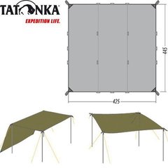Зображення Тент Tatonka Tarp 1 425 x 445 см Assorted (TAT 2478.001) TAT 2478.001 - Шатри та тенти Tatonka