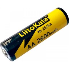 Зображення Акумулятор LiitoKala Ni-26/AA 1.2V AA 2600mAh battery Ni-26/AA - Аккумулятори Fenix