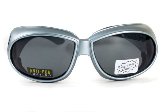 Зображення Окуляри захистні Global Vision OUTFITTER Metallic gray (1АУТФ-ц20) 1АУТФ-ц20 - Тактичні та балістичні окуляри Global Vision