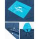 Картинка Плащ-дощовик двохколірний Naturehike NH19Y036-Y, розмір L, синій-блакитний 6927595735312 - Защита от дождя Naturehike