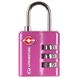 Картинка Кодовый замок для багажа Lifeventure TSA Combi Lock pink 72050 - Замки Lifeventure