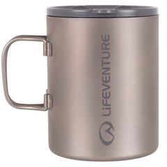 Картинка Титановая термокружка Lifeventure Titanium Insulated Mug 450ml (76220) 76220 - Термокружки Lifeventure