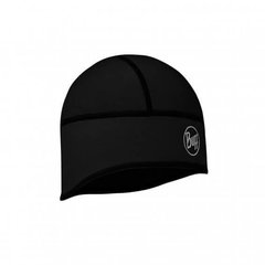 Картинка Шапка Buff Windproof Tech Fleece Hat, Solid Black (BU 113388.999.10.00) BU 113388.999.10.00 - Шапки Buff