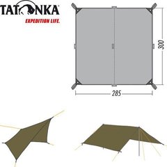 Зображення Тент Tatonka Tarp 2 Simple 300 х 285 см Assorted (TAT 2479.001) TAT 2479.001 - Шатри та тенти Tatonka
