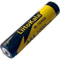 Картинка Акумулятор LiitoKala Ni-10/AAA 1.2V AAA 1000mAh battery Ni-10/AAA - Аккумуляторы Fenix