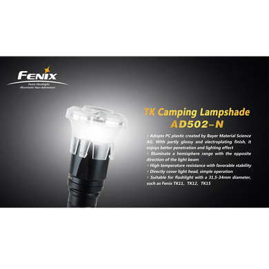 Зображення Розсіювач для намету Fenix TK AD502-N AD502-N - Аксессуари для ліхтарів Fenix