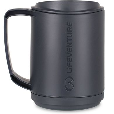 Картинка Lifeventure кружка Insulated Ellipse Mug graphite 74041 - Походные кухонные принадлежности Lifeventure