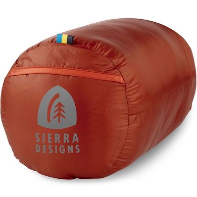 Картинка Трехсезонный пуховой спальник-кокон Sierra Designs Get Down 550F 35 Long (70614421L) 70614421L - Спальные мешки Sierra Designs