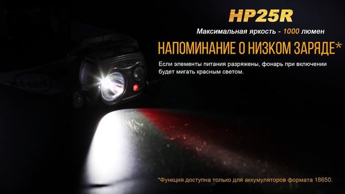 Зображення Ліхтар налобний Fenix HP25R HP25R - Налобні ліхтарі Fenix