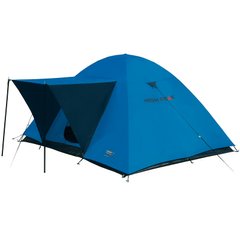 Картинка Палатка 3 местная Для кемпинга High Peak Texel 3 Blue/Grey (921708) 921708 - Туристические палатки High Peak