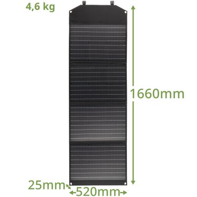Картинка Портативний зарядний пристрій сонячна панель Bresser Mobile Solar Charger 120 Watt USB DC (3810070) 930152 - Зарядные устройства Bresser