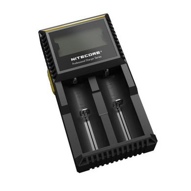 Картинка Зарядное устройство Nitecore Digicharger D2 с LED дисплеем (2 канала) 6-1120 - Зарядные устройства Nitecore