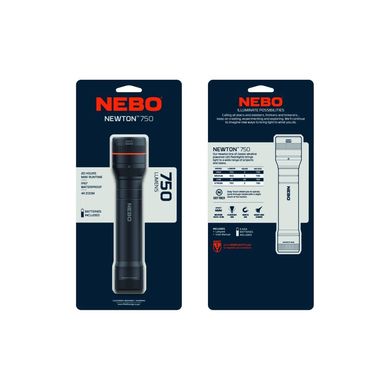 Картинка Фонарь ручной Nebo Newton 750 люмен (NB NEB-FLT-0015-G) NB NEB-FLT-0015-G - Ручные фонари Nebo