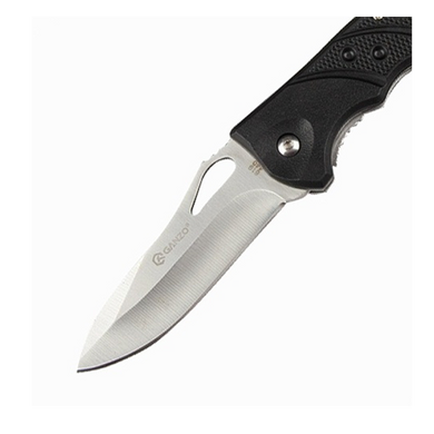 Картинка Нож складной карманный Ganzo G619 (Liner Lock, 90/205 мм, хром) G619 - Ножи Ganzo