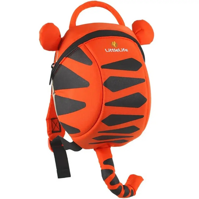 Картинка Рюкзак детский с поводком Little Life Animal Toddler 2 tiger 2L на возраст 1-3 года (10817) 10817 - Детские рюкзаки Little Life