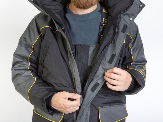 Зображення Зимний мембранный костюм Norfin ATLANTIS -35°/ 6000мм Черный р. S (438001-S) 438001-S - Костюми для полювання та риболовлі Norfin