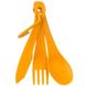 Зображення Набор столовых приборов Sea To Summit - Delta Cutlery Set Orange STS ADCUTSETOR - Похідне кухонне приладдя Sea to Summit