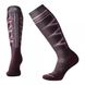 Зображення Шкарпетки жіночі мериносові Smartwool PhD Ski Light Pattern Bordeaux, р.M (SW 01331.590-M) SW 01331.590-M - Гірськолижні шкарпетки Smartwool