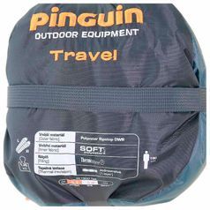 Картинка Спальный мешок Pinguin Travel (9/5°C), 190 см Right Zip, Petrol (PNG 220.190.Petrol-R) PNG 220.190.Petrol-R - Спальные мешки Pinguin