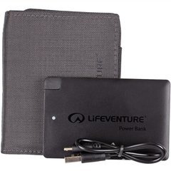 Зображення Кошелек Lifeventure RFID Charger Wallet grey (68305) 68305 - Гаманці Lifeventure