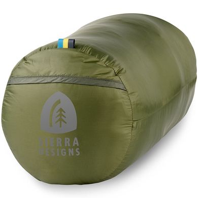 Картинка Трёхсезонный пуховой спальный мешок-кокон Sierra Designs Get Down 550F 20 Long -9°C (70614521L) 70614521L - Спальные мешки Sierra Designs