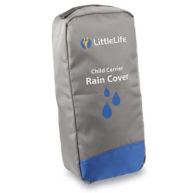 Зображення Чохол від дощу для Little Life Child Carrier, сірий (10621) 10621 - Дитячі рюкзаки Little Life