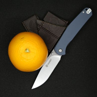 Картинка Нож складной Ganzo G6804 серый (Liner Lock, 89/200 мм) G6804-GY - Ножи Ganzo