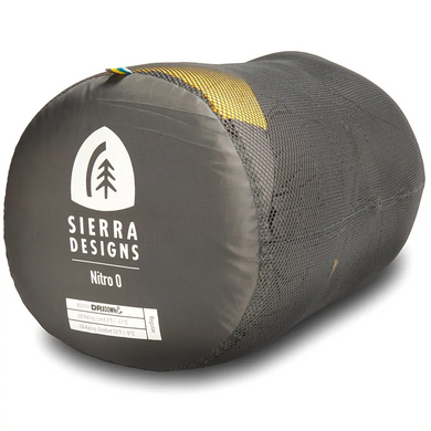 Зображення Пуховий спальний мішок Sierra Designs Nitro 800F 0 (-9/-17°C), 183 см - Left Zip, Grey (70604518R) 70604518R - Спальні мішки Sierra Designs