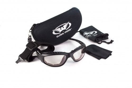Картинка Фотохромные очки хамелеоны Global Vision Eyewear HERCULES 2 PLUS Clear (1ГЕР2-2410) 1ГЕР2-2410 - Фотохромные защитные очки Global Vision