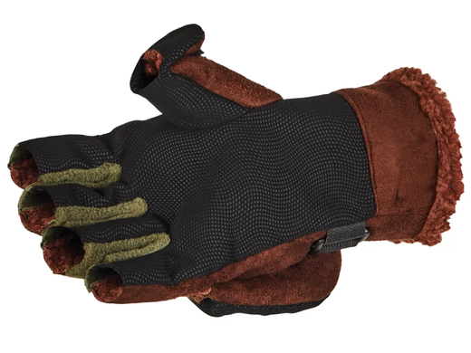 Зображення Перчатки-рукавиці Norfin Aurora вітрозахистні L Коричневі (703025-L) 703025-L - Рукавиці Norfin