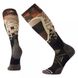 Зображення Шкарпетки чоловічі мериносові Smartwool PhD Ski Medium Pattern Black, р.M (SW 01330.001-M) SW 01330.001-M - Гірськолижні шкарпетки Smartwool