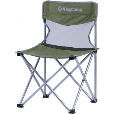 Зображення Складне крісло KingCamp Compact Chair in Steel KC3832 Dark green KC3832 Dark green - Крісла кемпінгові King Camp