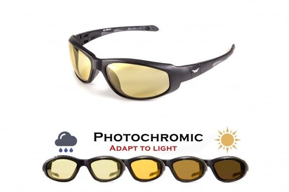 Картинка Фотохромные очки хамелеоны Global Vision Eyewear HERCULES 2 PLUS Yellow (1ГЕР2-2430) 1ГЕР2-2430 - Фотохромные защитные очки Global Vision