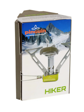 Картинка Туристическая газовая горелка Pinguin Hiker 3кВт с ветрозащитой (PNG 610) PNG 610 -  Pinguin