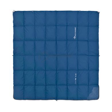 Картинка Спальник-квилт двуместный Sea To Summit Tanami TmI Comforter (10/4°C), 183 см, Denim Blue, Queen (STS ATM1-Q) STS ATM1-Q - Спальные мешки Sea to Summit