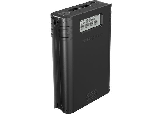 Зображення 2 в 1 - Зарядний пристрій + Power Bank Nitecore F4 (4x18650) 6-1352 - Зарядні пристрої Nitecore