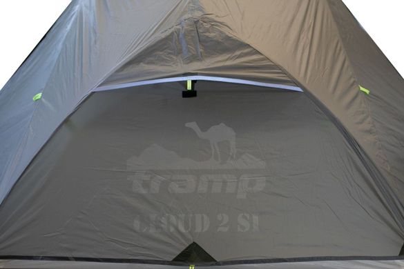 Картинка Палатка для коротких путешествий трехместная Tramp Cloud 3 Si (TRT-094-grey) TRT-094-grey - Туристические палатки Tramp