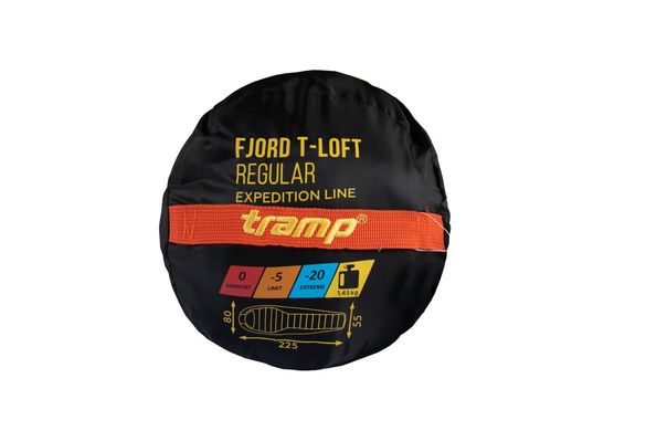 Картинка Спальный мешок-кокон Tramp Fjord Regular правый 225/80-55 (TRS-049R-R) UTRS-049R-R - Спальные мешки Tramp