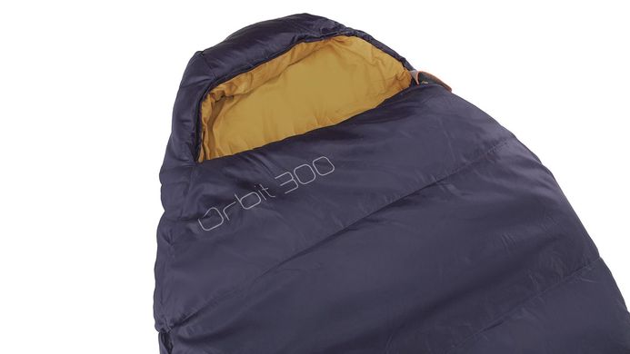 Картинка Спальный мешок Easy Camp Orbit 300/-4°C Blue Left (928972) 928972 - Спальные мешки Easy Camp