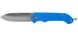 Картинка Нож складной карманный Ontario OKC Traveler Blue 8901BLU (Slip joint, 57/135 мм) 8901BLU - Ножи Ontario
