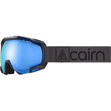 Картинка Мужская маска для лыж и сноуборда Cairn Mercury Evolight black-blue(0581164-402) 0581164-402 - Маски горнолыжные Cairn