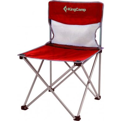 Зображення Складне крісло KingCamp Compact Chair in Steel KC3832 Red KC3832 Red - Крісла кемпінгові King Camp