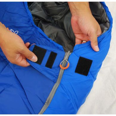 Зображення Спальний мішок зимовий Pinguin Comfort PFM (-1/-7°C), 185 см - Left Zip, Blue (PNG 234152) PNG 234152 - Спальні мішки Pinguin