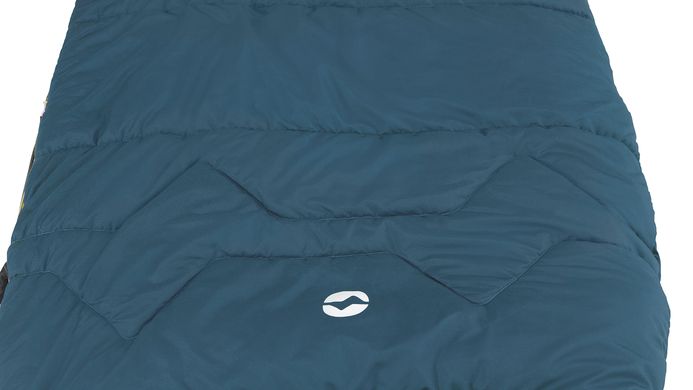 Зображення Спальний мішок Outwell Pine Lux/-2°C Blue Left (928743) 928743 - Спальні мішки Outwell