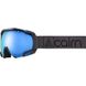 Картинка Мужская маска для лыж и сноуборда Cairn Mercury Evolight black-blue(0581164-402) 0581164-402 - Маски горнолыжные Cairn