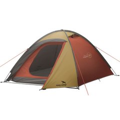 Картинка Палатка 3 местная для туризма Easy Camp Meteor 300 Gold Red (928303) 928303 - Туристические палатки Easy Camp
